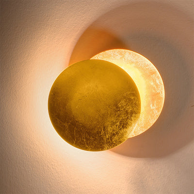 Nordic Creative Moon Eclipse Alloy LED Wall Sconce Lamp