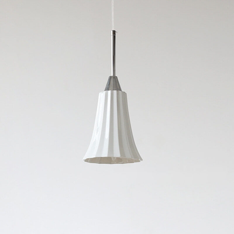 Lámpara colgante de 1 luz con textura cerámica minimalista moderna 