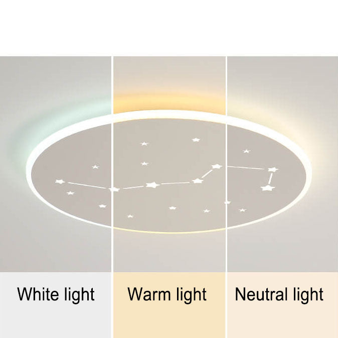 Moderne kreative runde LED-Deckenleuchte mit Dipper 