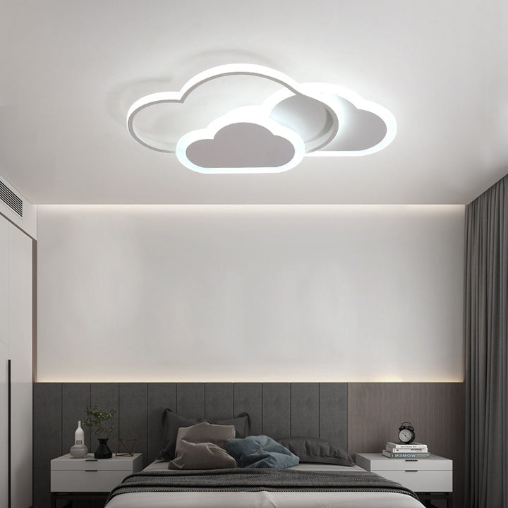 Cartoon Kreative Cloud LED Deckenleuchte mit bündiger Montage 