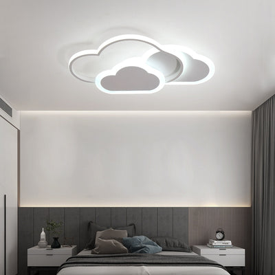 Cartoon Creative Cloud LED Flush Mount Ceiling Light