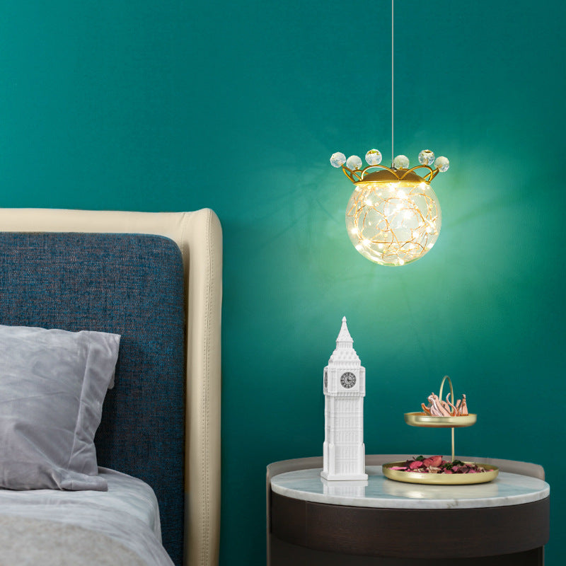 Creative Decorative Gypsophila 1-Light LED Wall Sconce Lamp