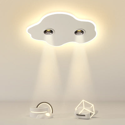 Nordic Minimalist Clouds Spotlights LED Kids Flush Mount Ceiling Light