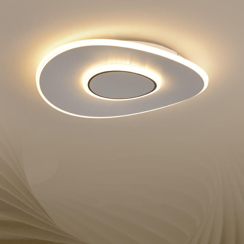 Modern Minimalist Square Round Ultra-Thin LED Flush Mount Ceiling Light