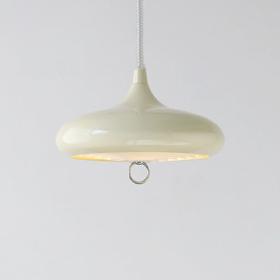 Moderner minimalistischer reiner weißer, höhenverstellbarer Eisen-Acryl-3-Licht-Kronleuchter 