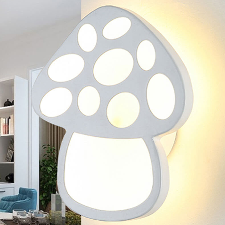 Modern Acrylic Mushroom Shape Creative LED Wall Sconce Lamp