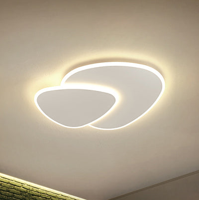 Modern Creative Stone Acrylic LED Flush Mount Ceiling Light