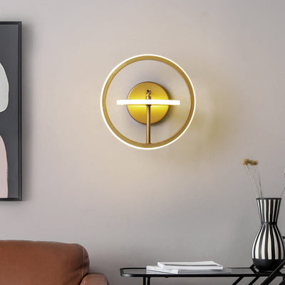 Nordic Simple Ring Stereo Combination Design LED Wall Sconce Lamp