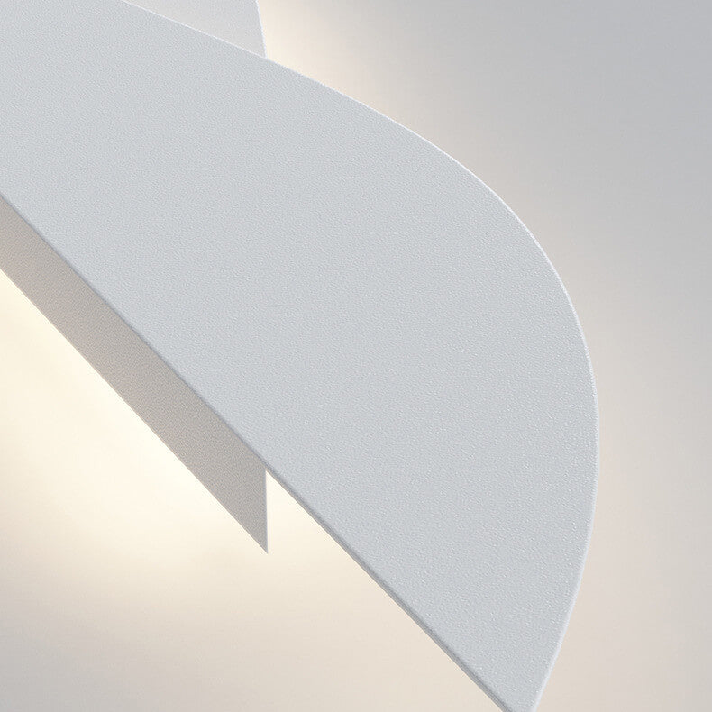 Moderne minimalistische Dimensionen Gipfel Design LED Wandleuchte 