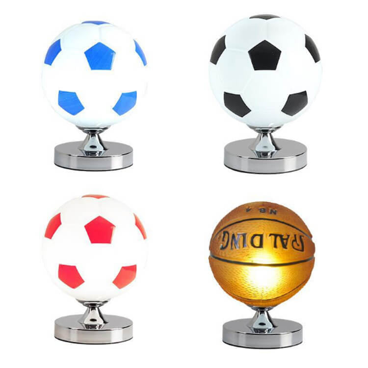 Kreatives Sportball-Design für Kinder, 1-flammige Tischlampe 