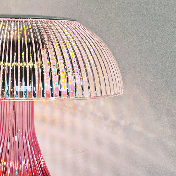 Lampe de table LED USB méduse en acrylique créatif 