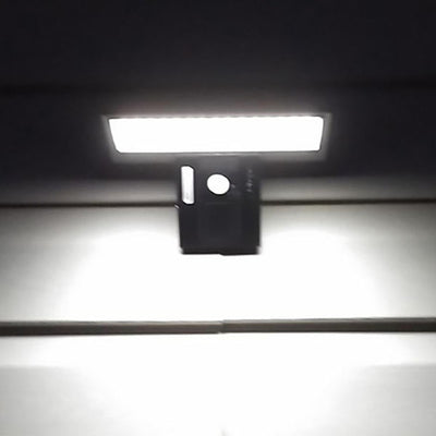 مصباح شمسي خارجي ذكي بمستشعر حركة LED للحديقة والجدار 