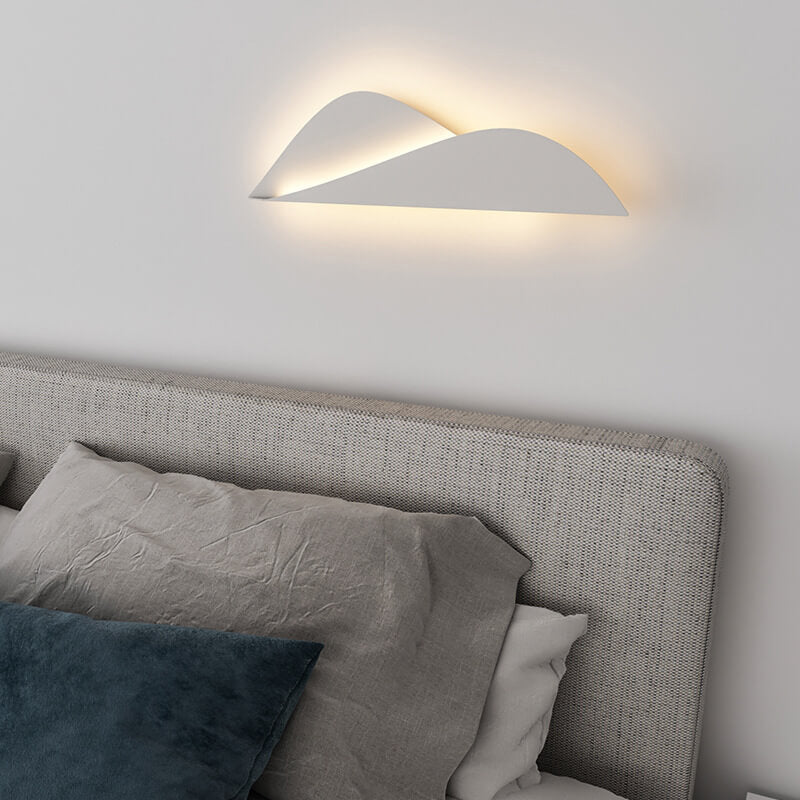 Moderne minimalistische Dimensionen Gipfel Design LED Wandleuchte 