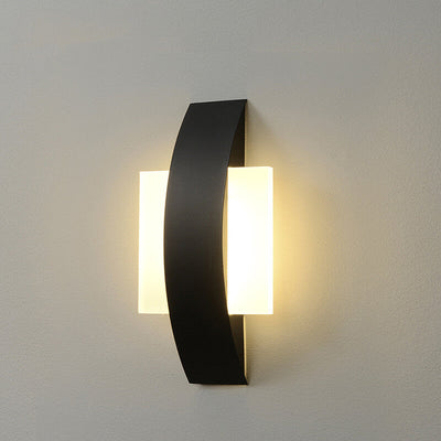 Modern Minimalist Acrylic Geometric Ring LED Wall Sconce Lamp