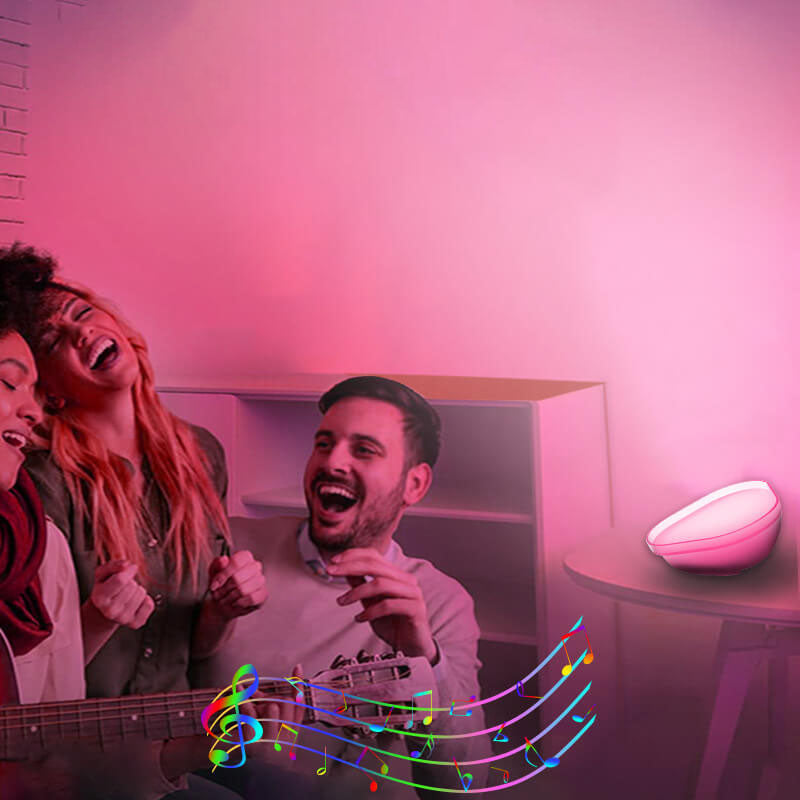 Lámpara de mesa LED con ambiente Bluetooth APP RGB creativa 