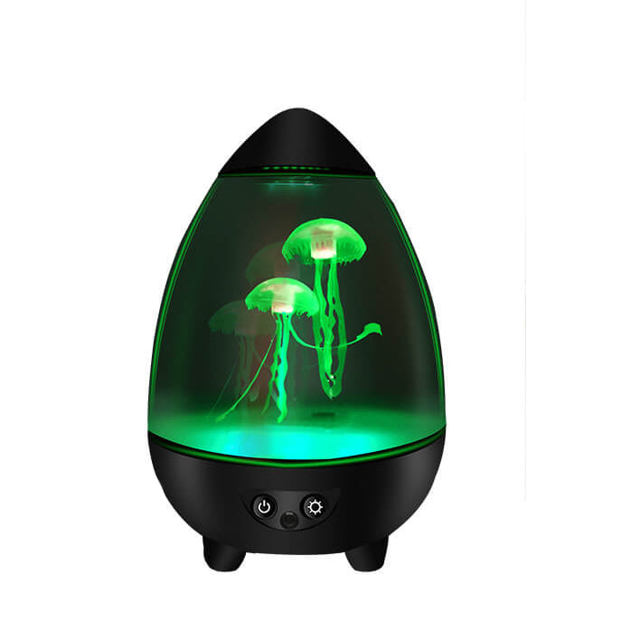 Protection des yeux créative USB méduse conception LED veilleuse lampe de table 