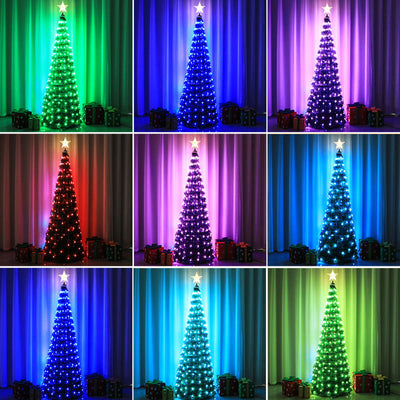 Christmas Tree Holiday Decoration Copper Wire Tree Lights LED USB Decorative Lights