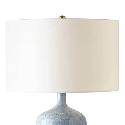 Lámpara de Mesa Moderna Minimalista Cilíndrica de Cerámica con 1 Luz 