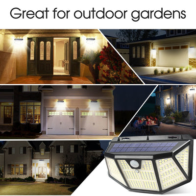 Solar Induction Multi-mode Trapezoid Outdoor Waterproof Wall Sconce Lamp