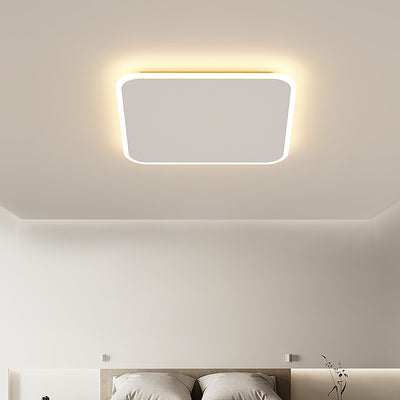 Modern Minimalist Square Combination Geometric LED Flush Mount Ceiling Light