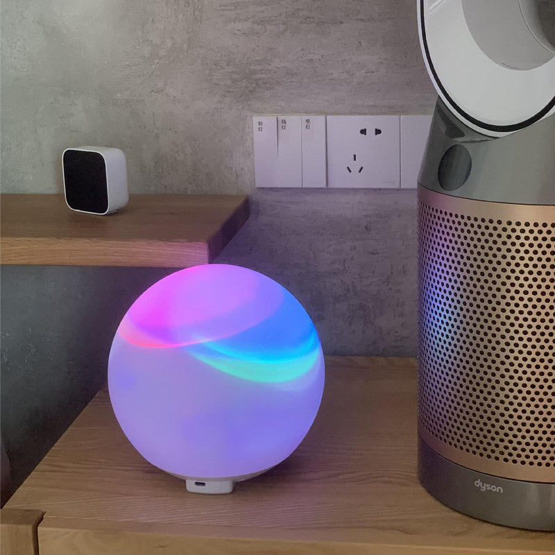 Modern Creative Orb USB Rechargeable LED Ambient Light Table Lamp