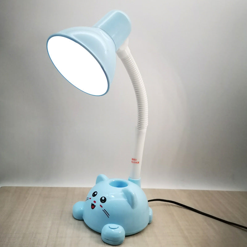Modern Cartoon Cat Student Eye Care LED Table Lamp