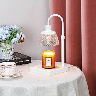 Modern Minimalist Solid Color 1-Light Melting Wax Table Lamp