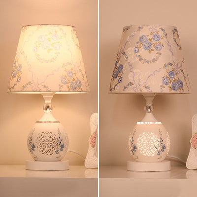 Modern European Style Ceramic 1-Light Table Lamp