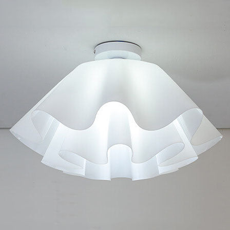 Modern Acrylic Scandinavian Style Petal 1-Light Flush Mount Light