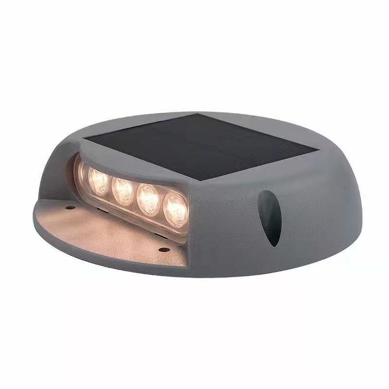 Modern Round Solar Waterproof Outdoor Garden LED Buried Walkway Light