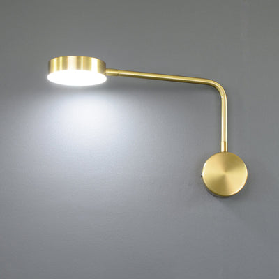 Modern Minimalist Solid Color with Switch Rotatable LED Wall Sconce Lamp