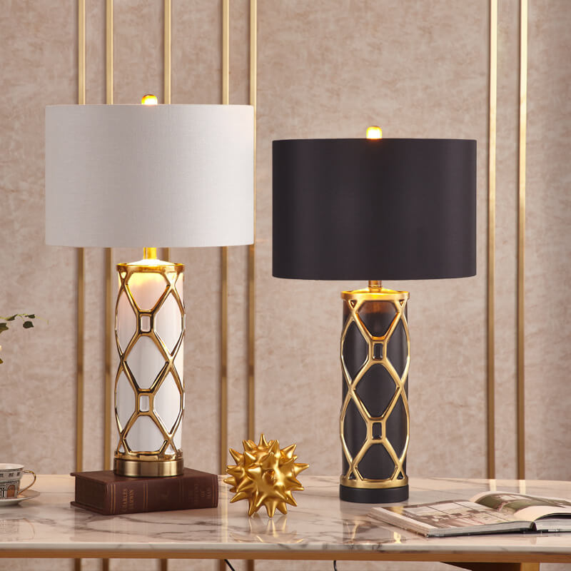 Nordic Light Luxus-Keramik-Tischlampe mit 1 Leuchte