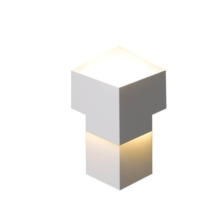 Moderne Creme Stil Einfacher Quadratischer LED Wandleuchte Lampe 