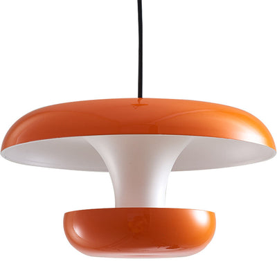 Moderne, minimalistische, einfarbige LED-Pendelleuchte aus Qualleneisen 