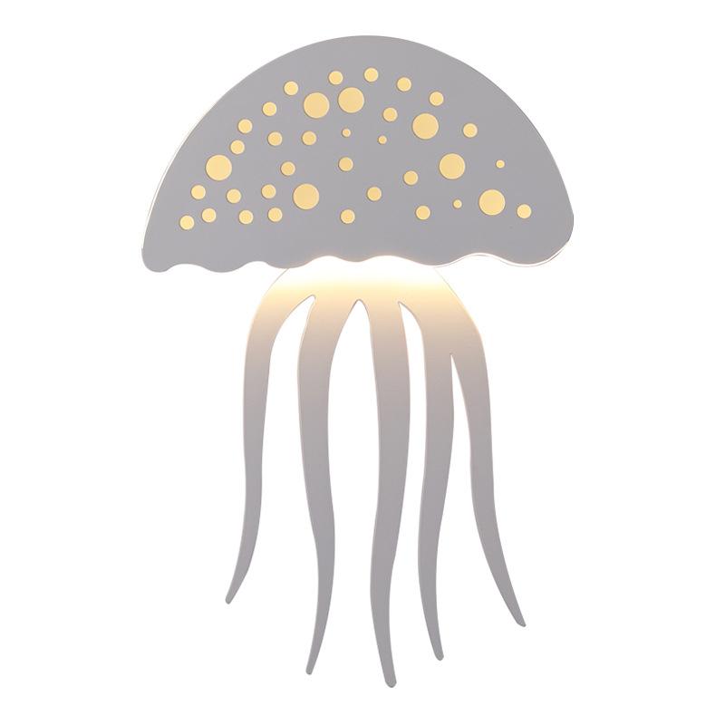 Modern Creative 1-Light LED Jellyfish Wall Lamp