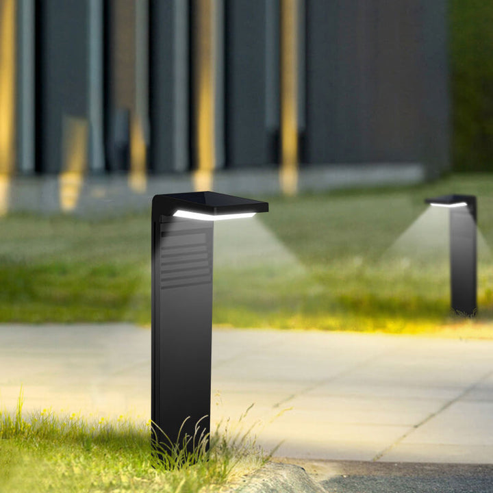 Lumière de jardin solaire LED étanche moderne pour pelouse extérieure 