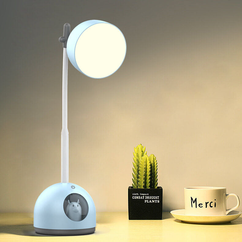 Creative Cartoon Student USB Charging LED 1-Light Table Lamp