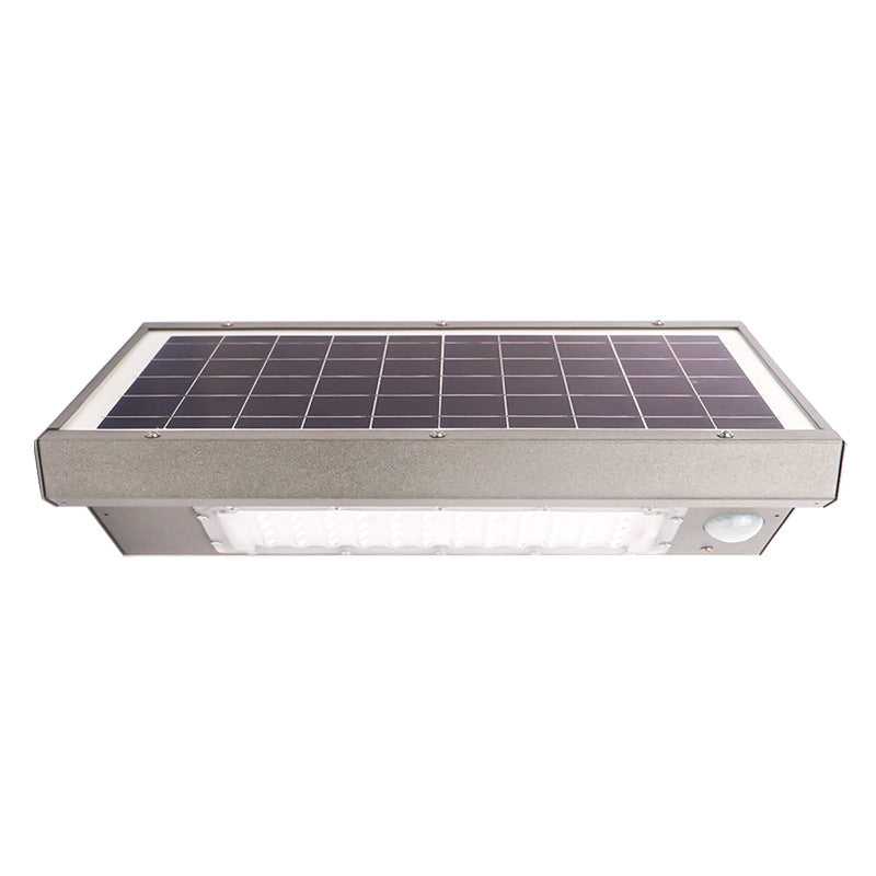Solar Outdoor Patio Square Plane Body Sensor LED Wandleuchte Lampe 