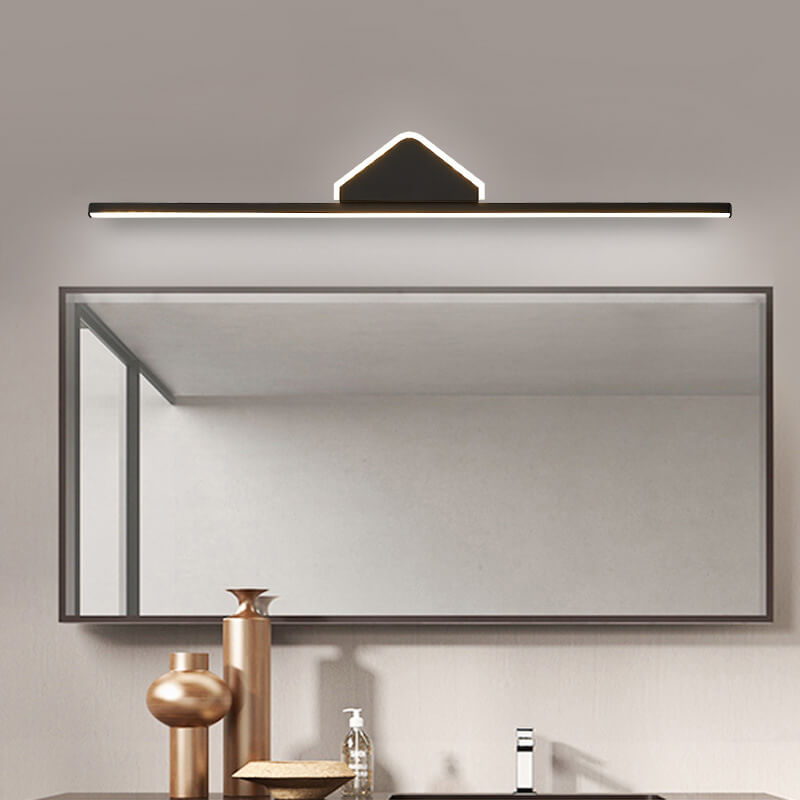 Moderne minimalistische lange geometrische Vanity Light LED-Wandleuchte 