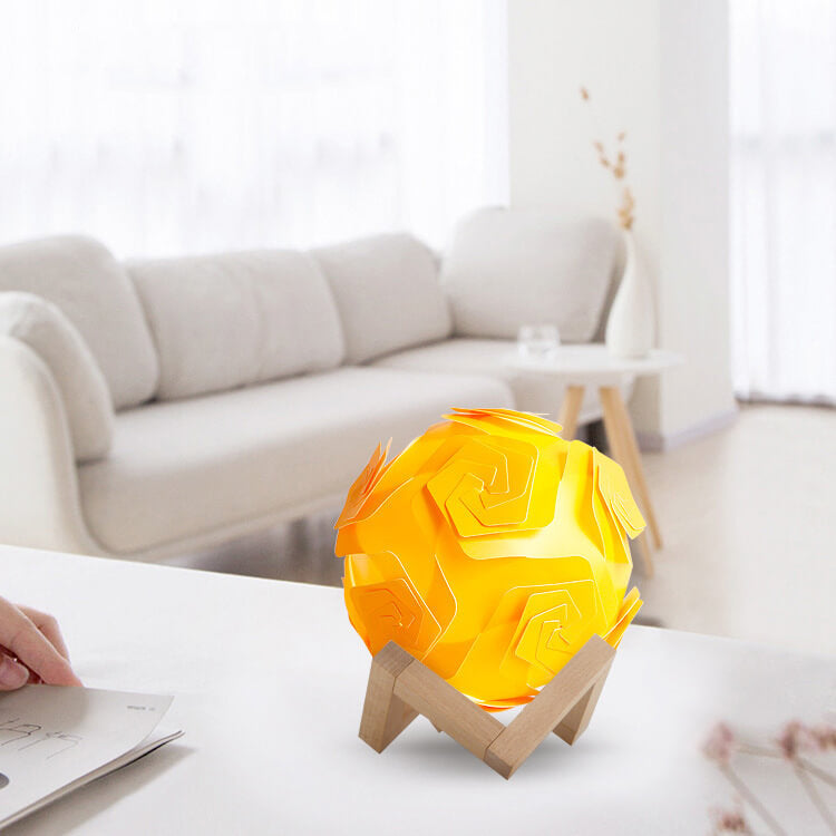 DIY Mondlampe LED Nachtlicht USB Dekorative Tischlampe 