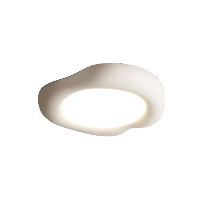 Modern Minimalist Apple Shape Solid Color LED Flush Mount Ceiling Light