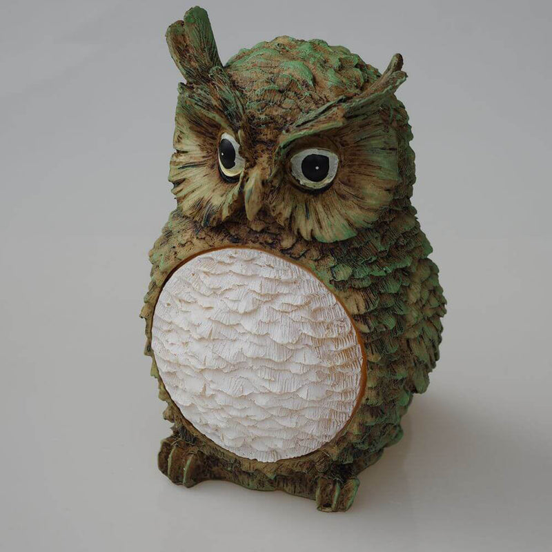 Outdoor Solar Resin Owl LED Landscape Lawn Light