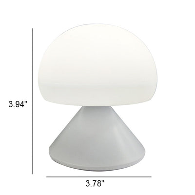 Creative Intelligent Silicone Round Mushroom LED Night Light Table Lamp