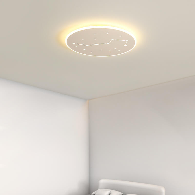 Moderne kreative runde LED-Deckenleuchte mit Dipper 