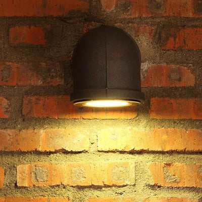 Retro Wrought Iron Pipe 1-Light LED Wall Sconce Lamp