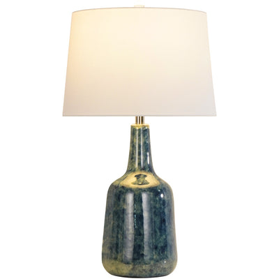 Chinese Light Luxury Vintage Ceramic 1-Light Table Lamp