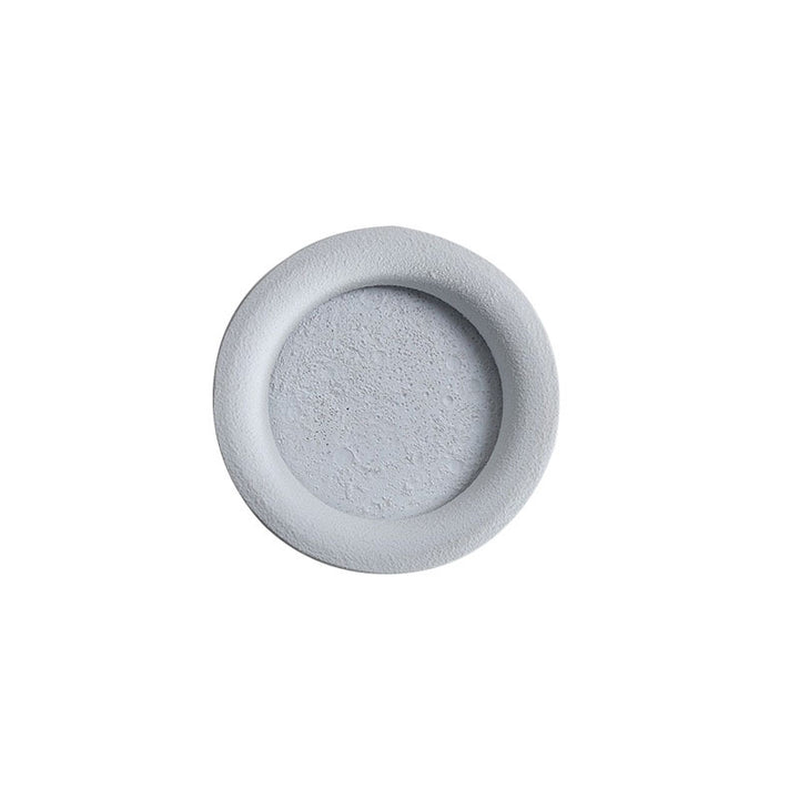 Applique murale LED en ciment ronde et créative moderne 