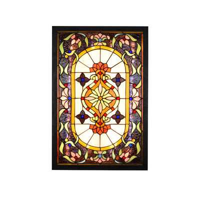 European Tiffany Stained Glass LED Mural Wall Sconce Lamp