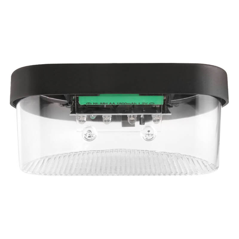 Lámpara de Aplique de Pared para Jardín con Energía Solar LED 