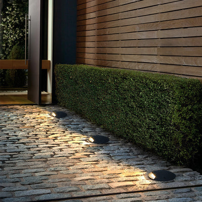 Luz de paisaje insertable en el suelo LED impermeable minimalista moderna 